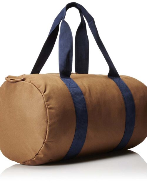 Herschel Leather Duffle Bag In Brown Color